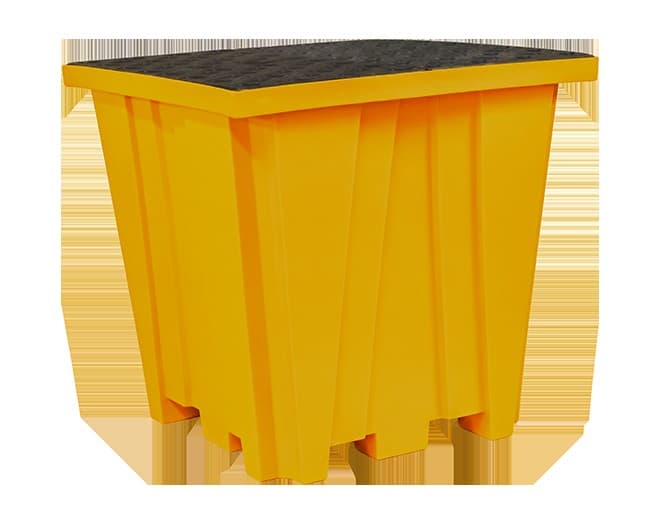 P-1200 KİMYASAL DÖKÜNTÜ PALETİ 1280*1280*H1250 MM